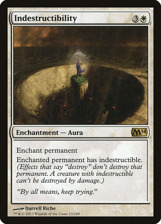 MTG Card Title: Indestructibility M14/23