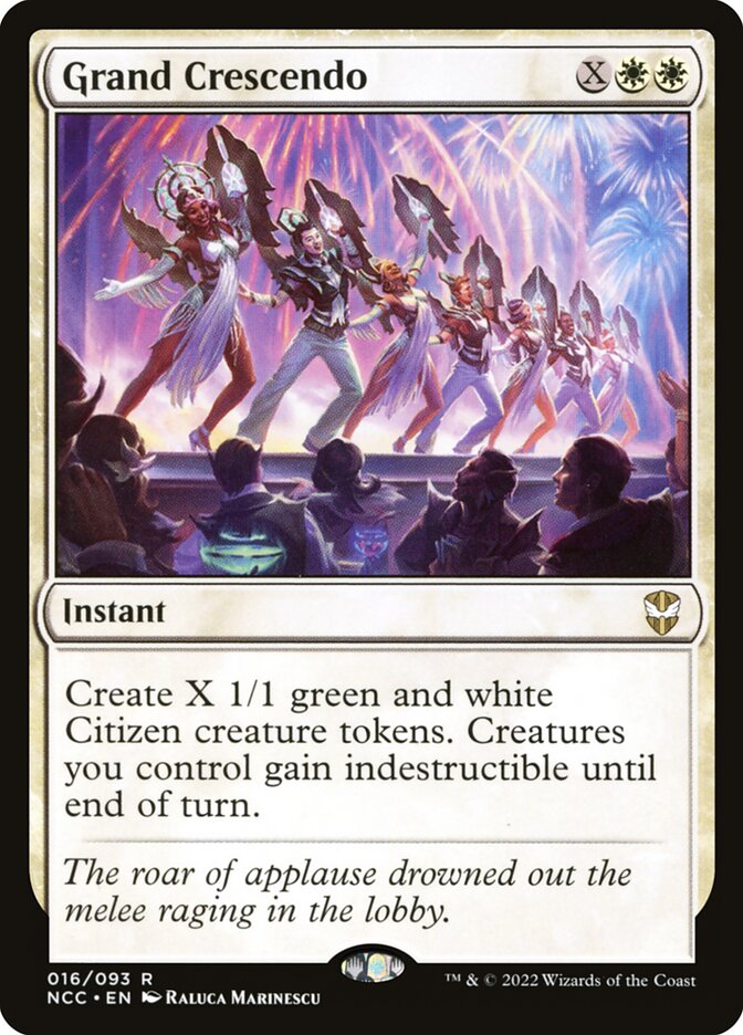 MTG Card Title: Grand Crescendo NCC/16
