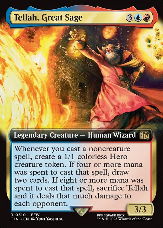 MTG Card Title: Tellah, Great Sage FIN/510