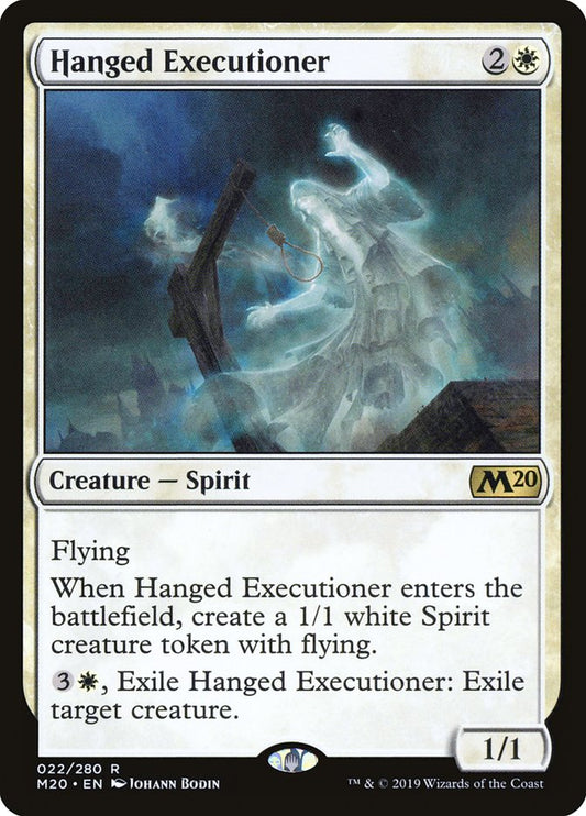 MTG Card Title: Hanged Executioner M20/22
