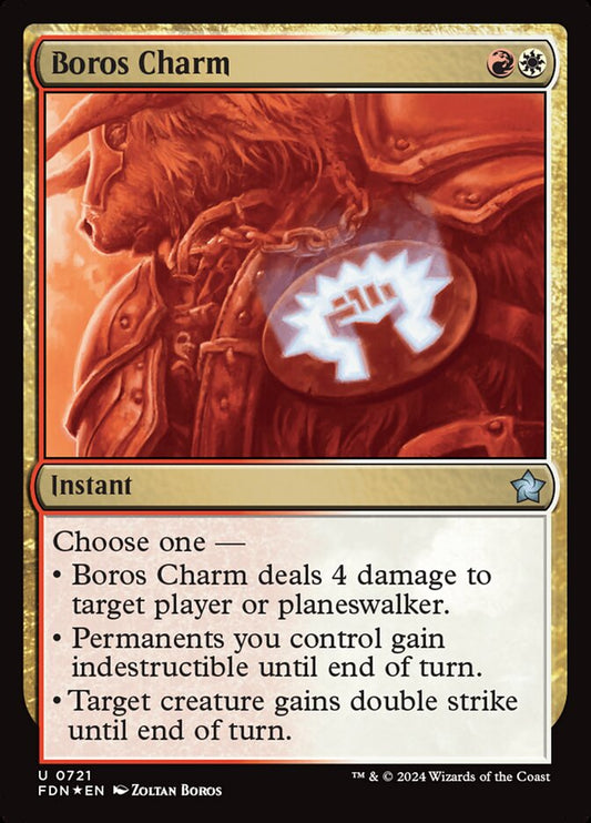 MTG Card Title: Boros Charm FDN/721