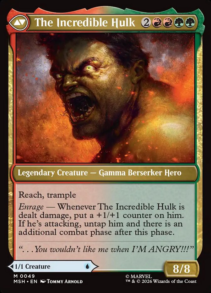 Bruce Banner // The Incredible Hulk MSH/49