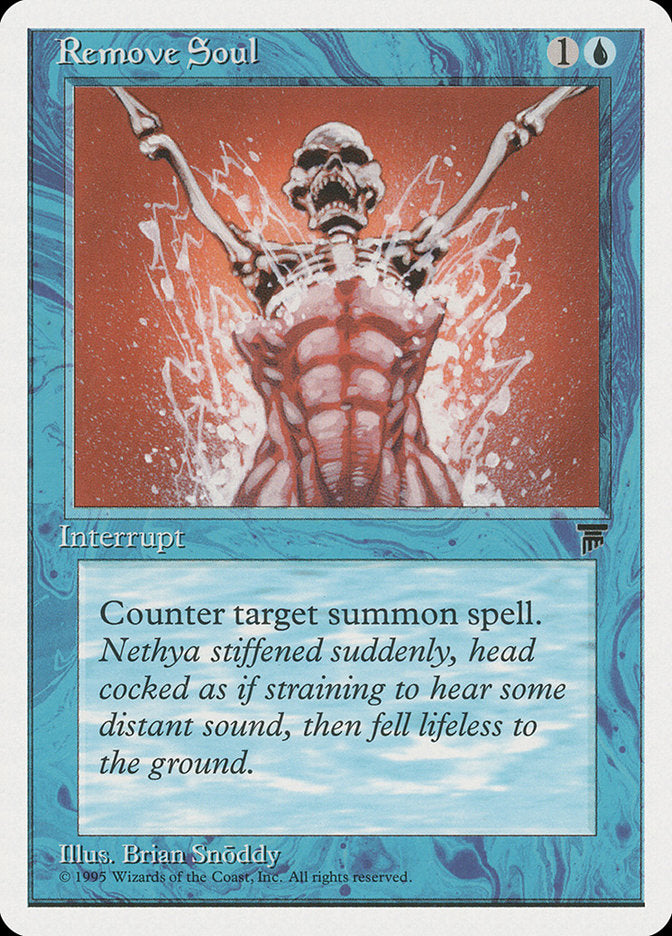 MTG Card Title: Remove Soul CHR/25