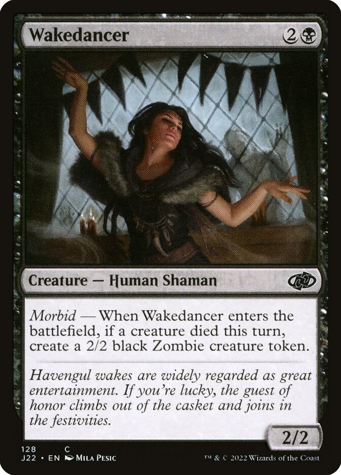MTG Card Title: Wakedancer J22/128