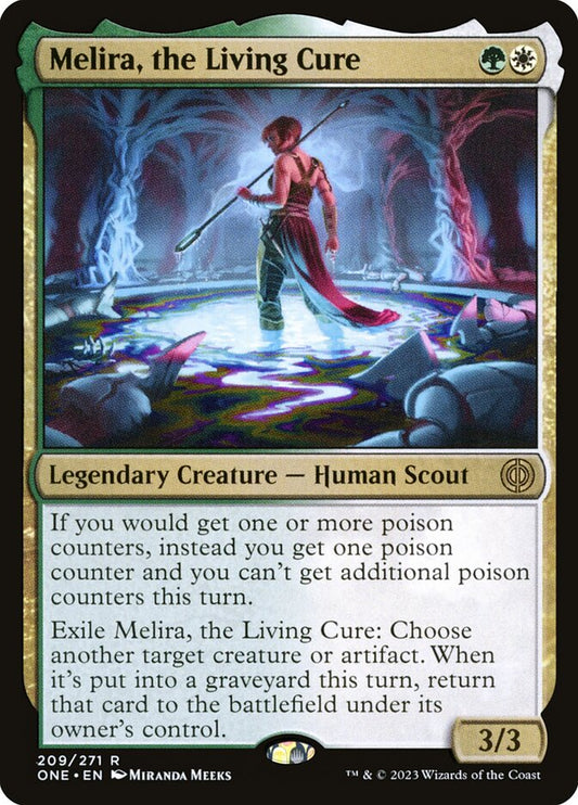 MTG Card Title: Melira, the Living Cure ONE/209