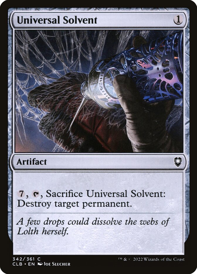 MTG Card Title: Universal Solvent CLB/342