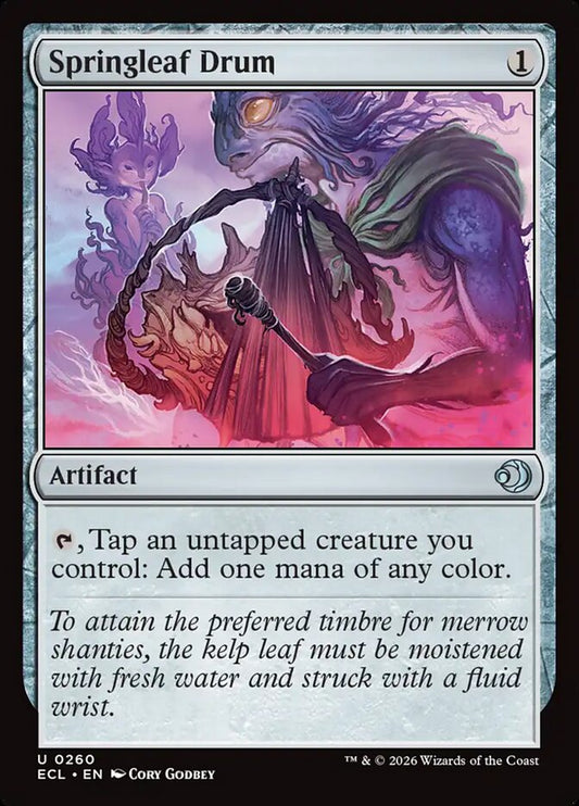 MTG Card Title: Springleaf Drum ECL/260