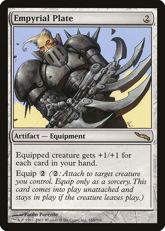 MTG Card Title: Empyrial Plate MRD/168