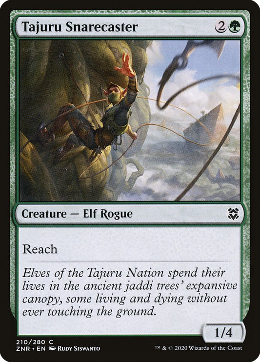 MTG Card Title: Tajuru Snarecaster ZNR/210