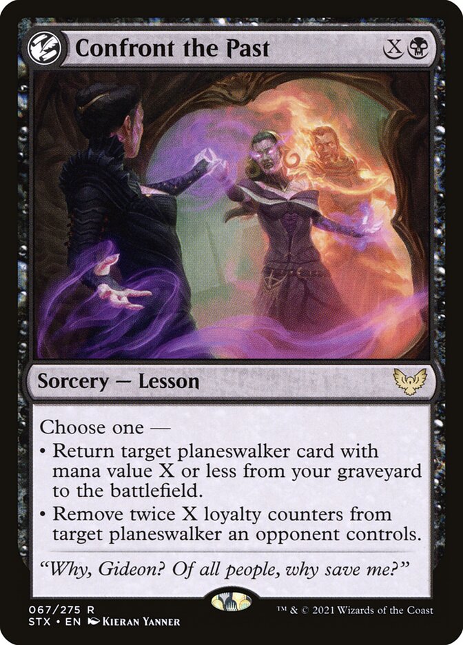 MTG Card Title: Confront the Past STX/67