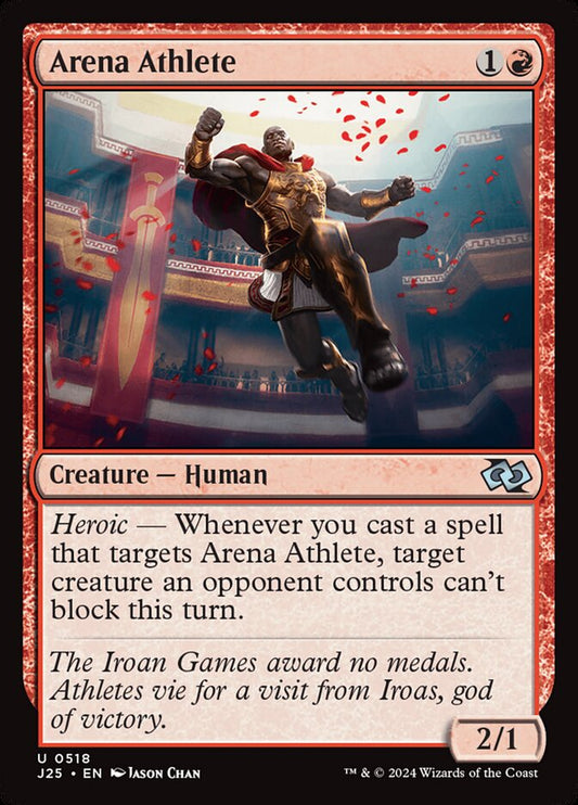 MTG Card Title: Arena Athlete J25/518