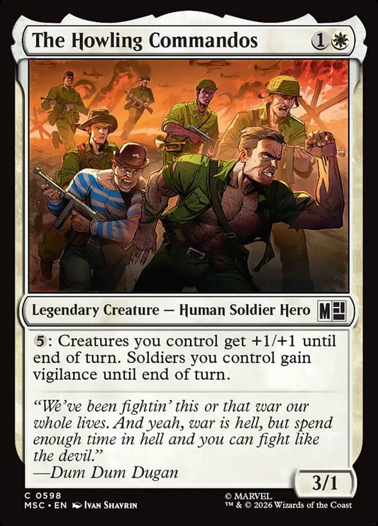 MTG Card Title: The Howling Commandos MSC/598