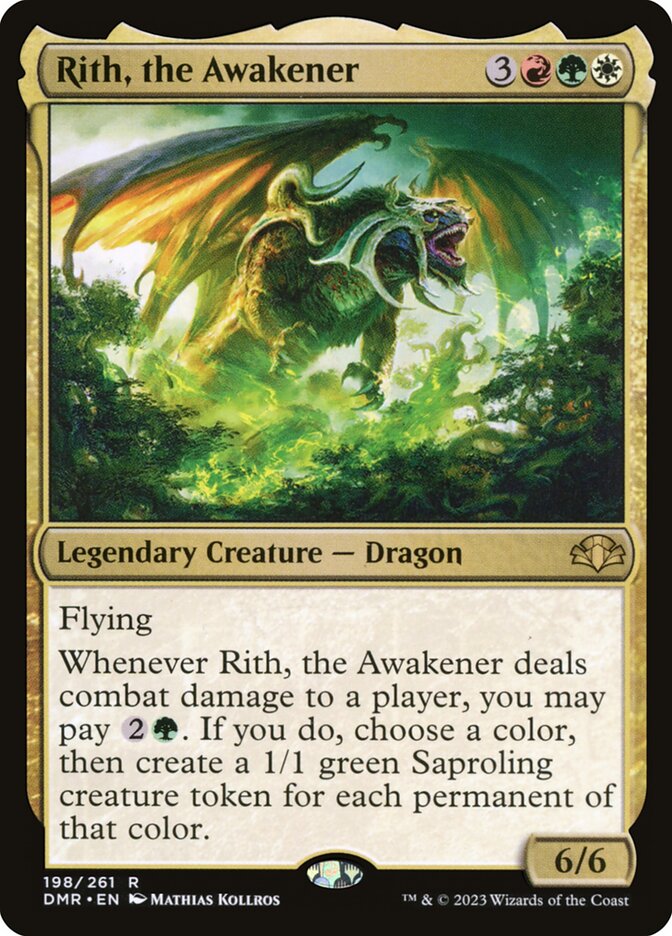 MTG Card Title: Rith, the Awakener DMR/198