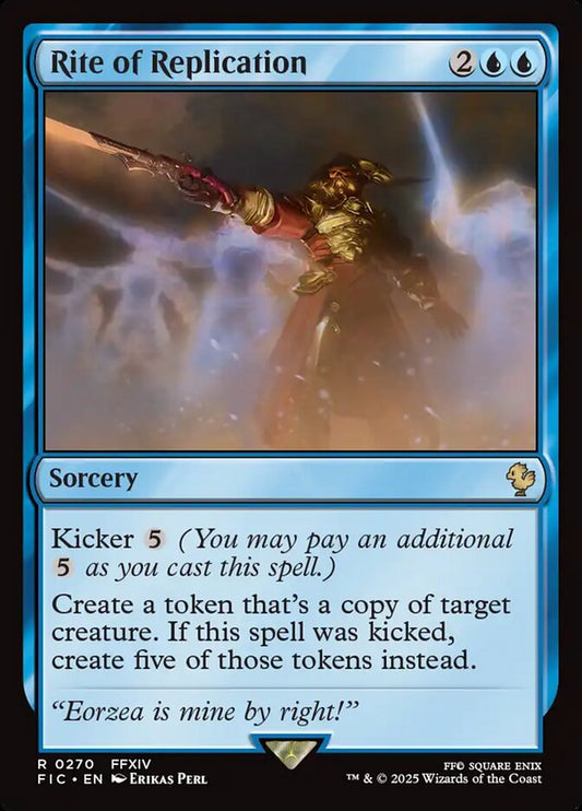 MTG Card Title: Rite of Replication FIC/270