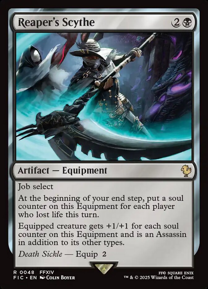 MTG Card Title: Reaper's Scythe FIC/48