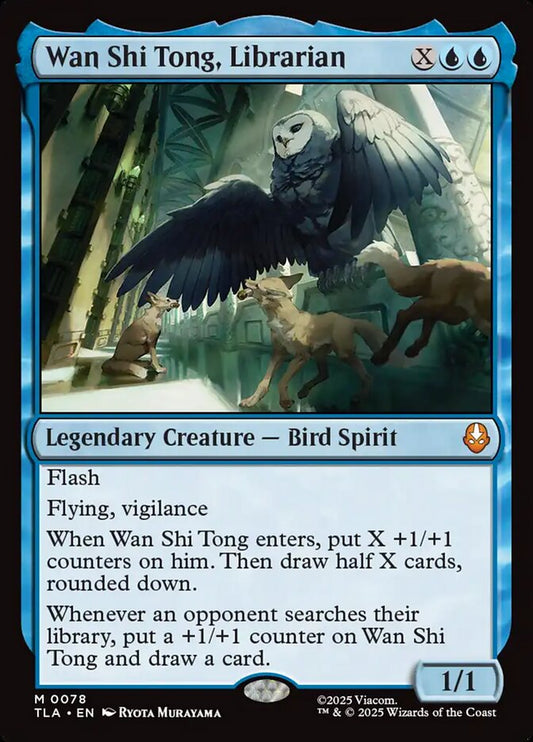 MTG Card Title: Wan Shi Tong, Librarian TLA/78