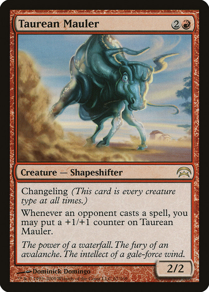 MTG Card Title: Taurean Mauler HOP/67