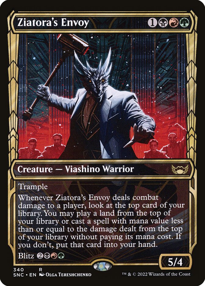 MTG Card Title: Ziatora's Envoy SNC/340