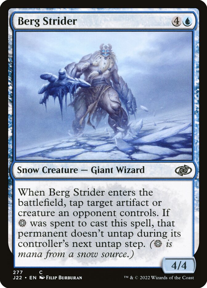 MTG Card Title: Berg Strider J22/277