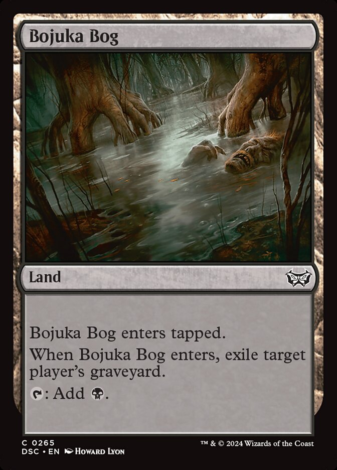 MTG Card Title: Bojuka Bog DSC/264
