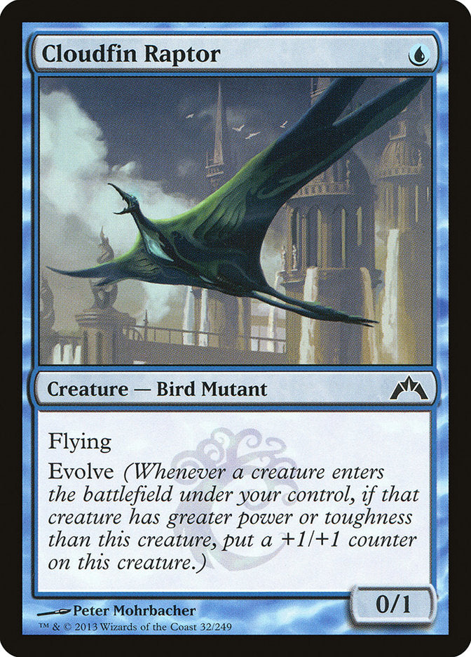MTG Card Title: Cloudfin Raptor GTC/32