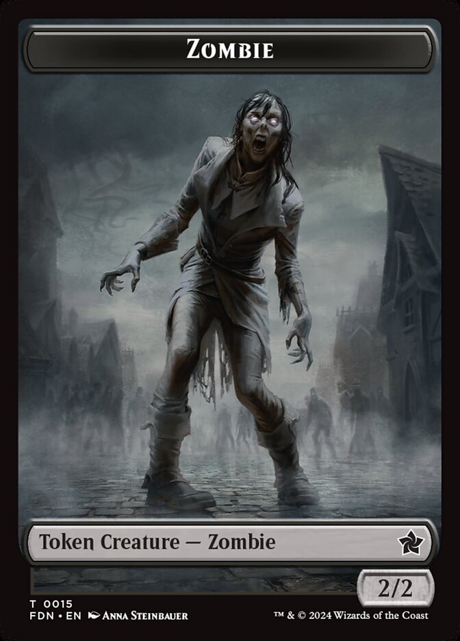 MTG Card Title: Zombie TFDN/15