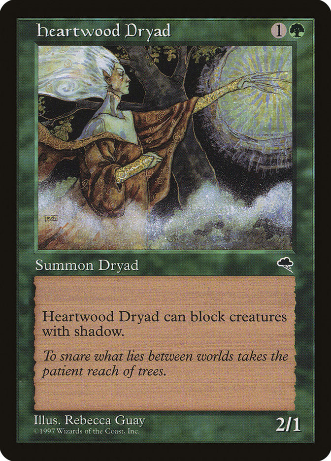 MTG Card Title: Heartwood Dryad TMP/231