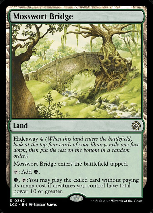 MTG Card Title: Mosswort Bridge LCC/342