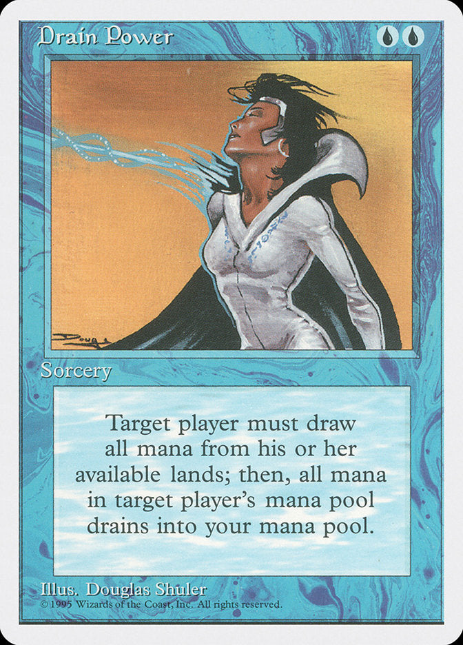 MTG Card Title: Drain Power 4ED/67