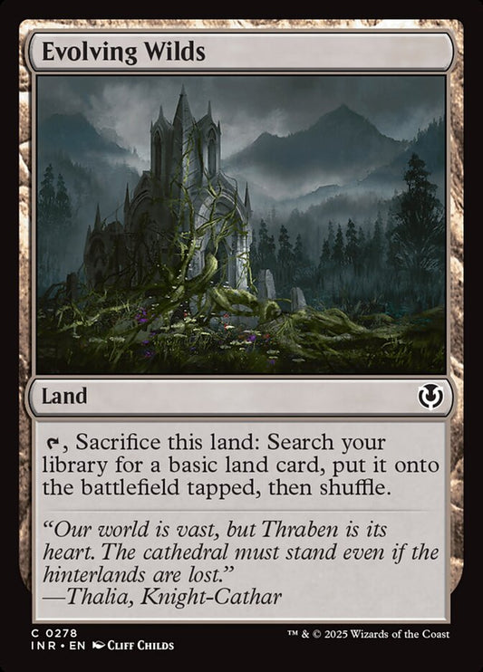 MTG Card Title: Evolving Wilds INR/278