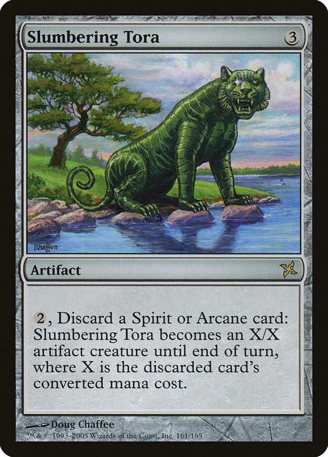 MTG Card Title: Slumbering Tora BOK/161