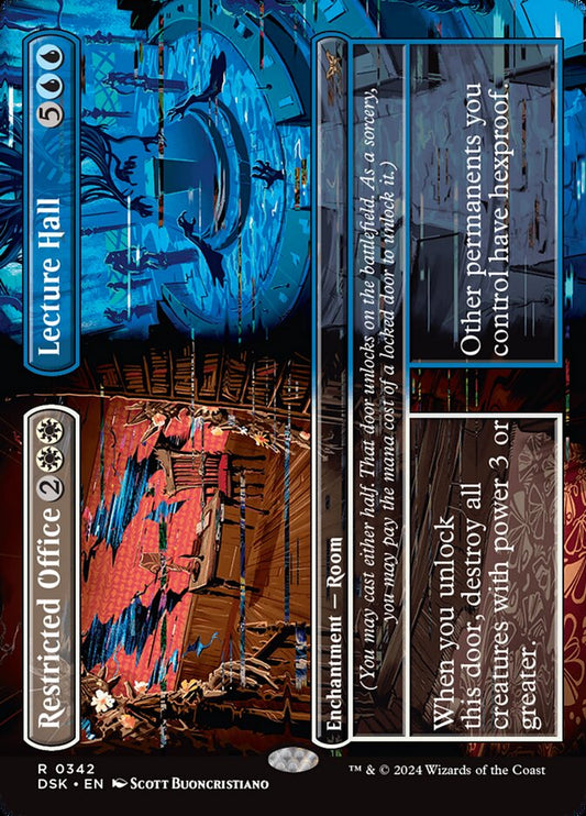 MTG Card Title: Restricted Office // Lecture Hall DSK/342