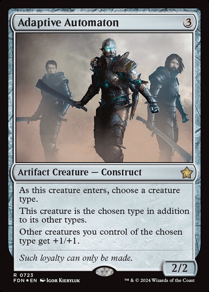 MTG Card Title: Adaptive Automaton FDN/723