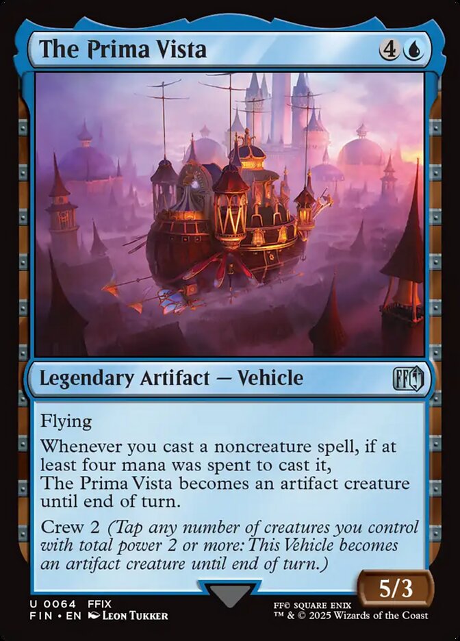 MTG Card Title: The Prima Vista FIN/64