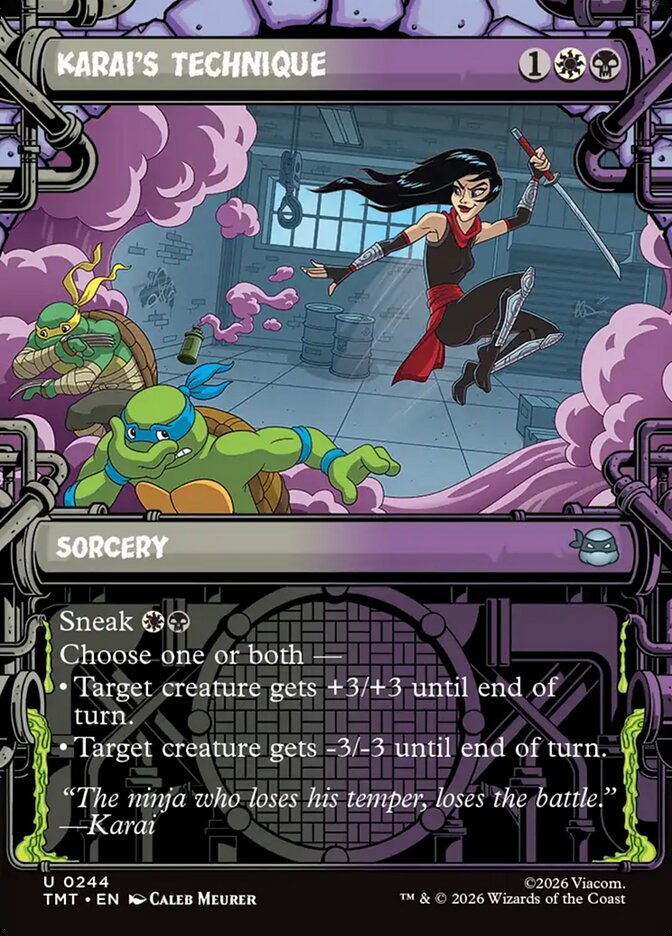 MTG Card Title: Karai's Technique TMT/244