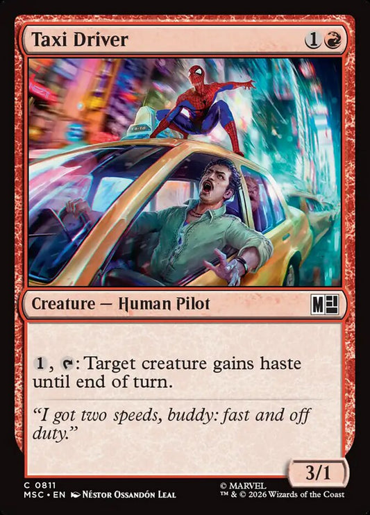 MTG Card Title: Taxi Driver MSC/811