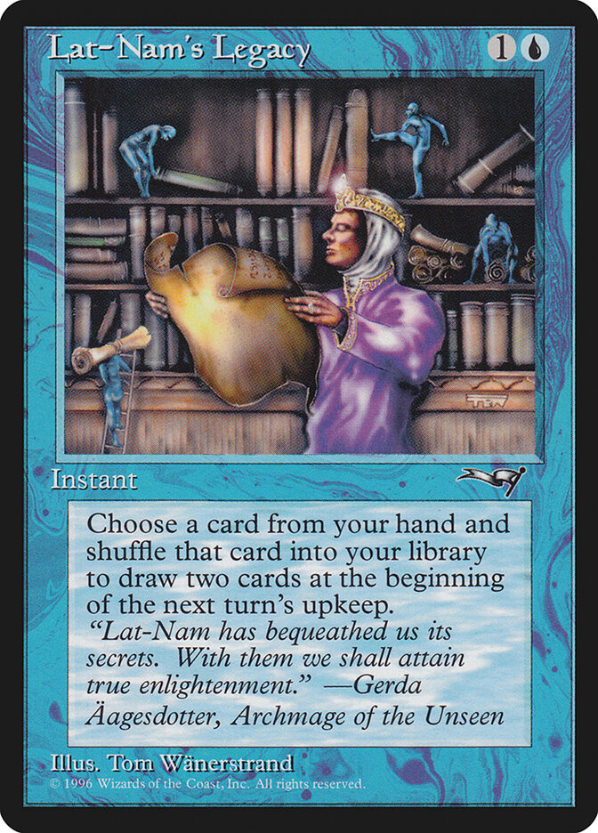 MTG Card Title: Lat-Nam's Legacy ALL/30a