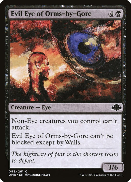 MTG Card Title: Evil Eye of Orms-by-Gore DMR/83
