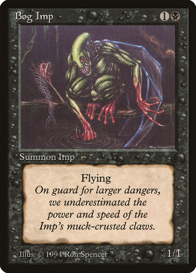 MTG Card Title: Bog Imp DRK/41