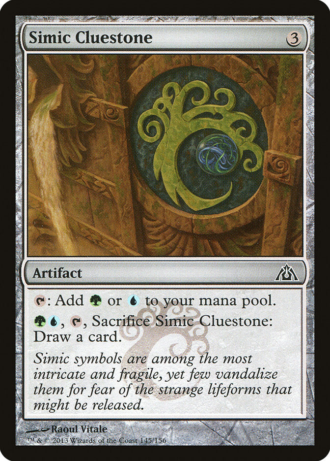 MTG Card Title: Simic Cluestone DGM/145