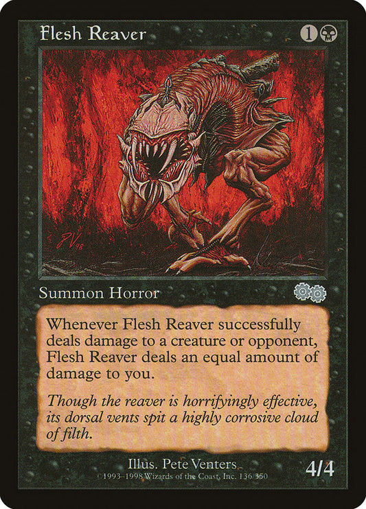 MTG Card Title: Flesh Reaver USG/136