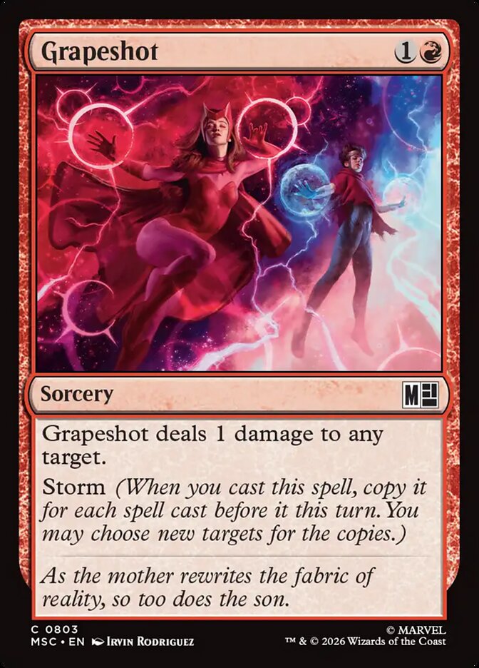 MTG Card Title: Grapeshot MSC/803