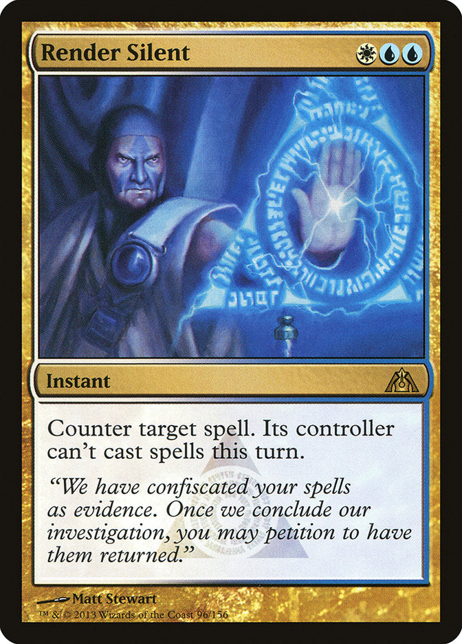 MTG Card Title: Render Silent DGM/96