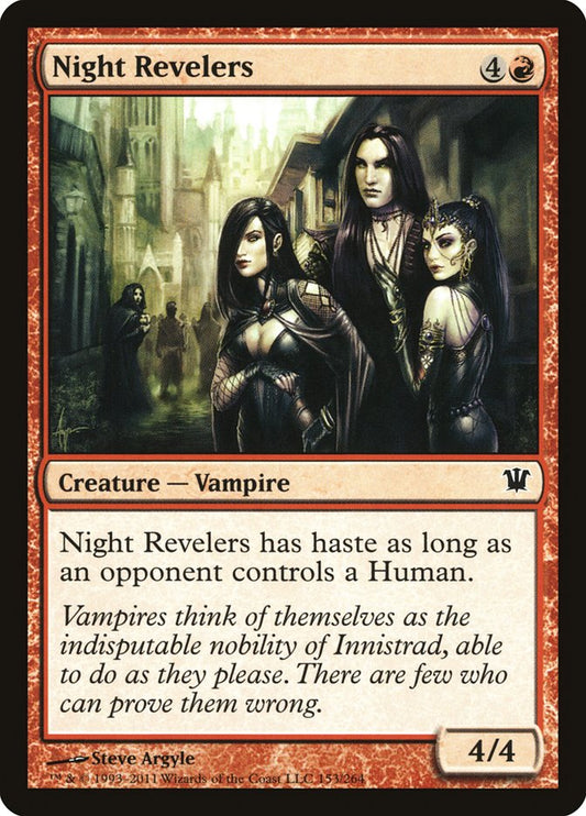 MTG Card Title: Night Revelers ISD/153