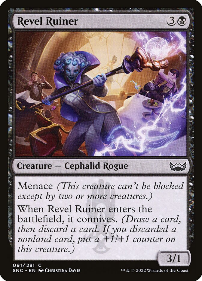 MTG Card Title: Revel Ruiner SNC/91