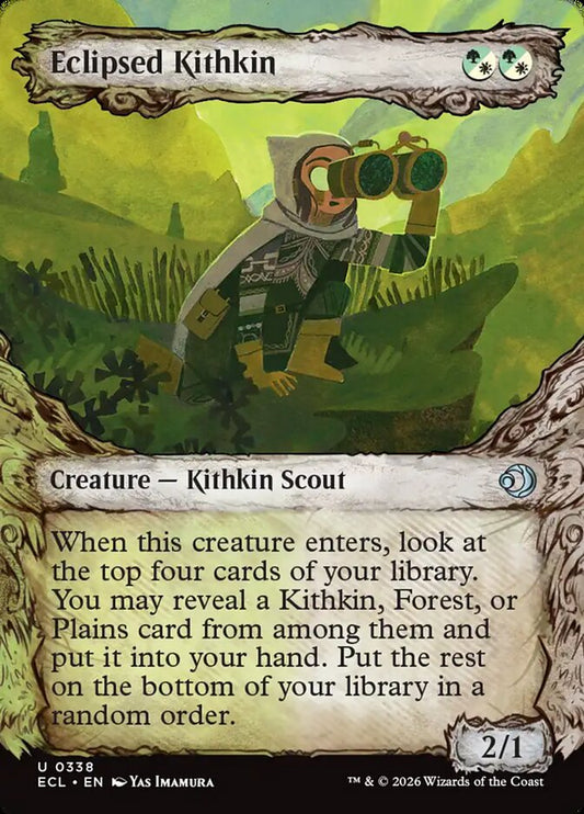 MTG Card Title: Eclipsed Kithkin ECL/338