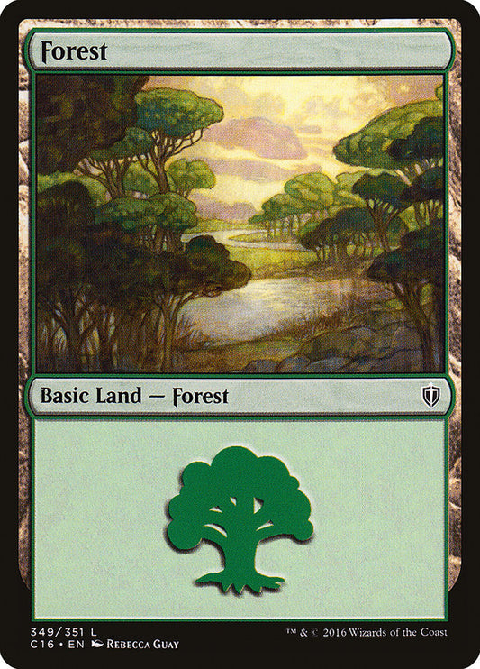 MTG Card Title: Forest C16/349