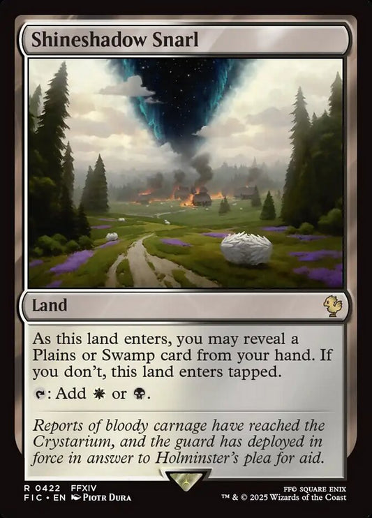 MTG Card Title: Shineshadow Snarl FIC/422