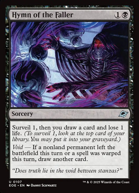 MTG Card Title: Hymn of the Faller EOE/107