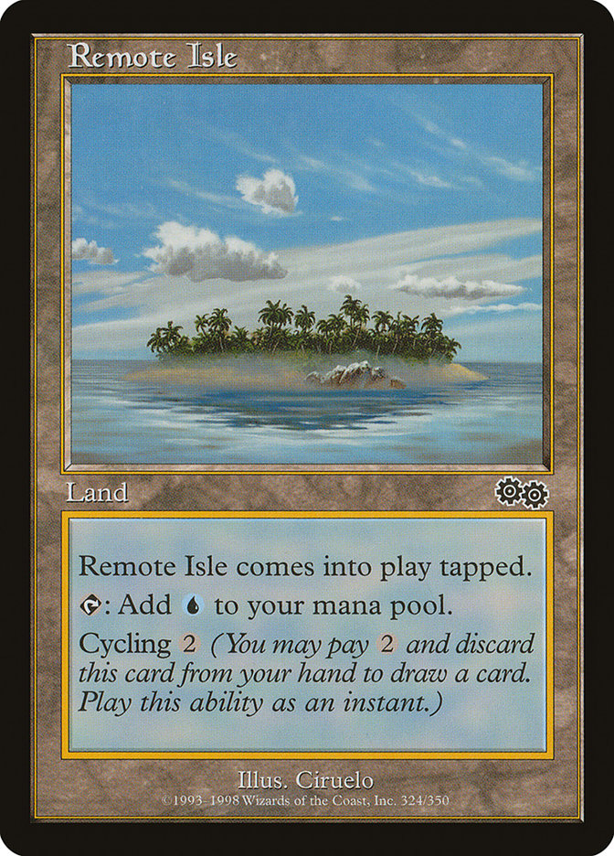 MTG Card Title: Remote Isle USG/324